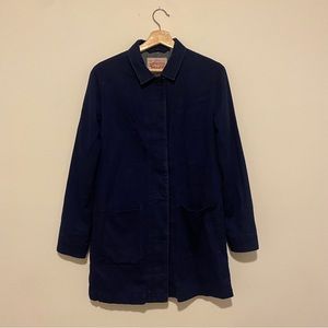 Levis Indigo trench coat